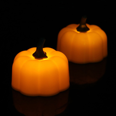 Pumpkin Candle Light Halloween Decoration Candle Light Decorative Crafts Ornaments