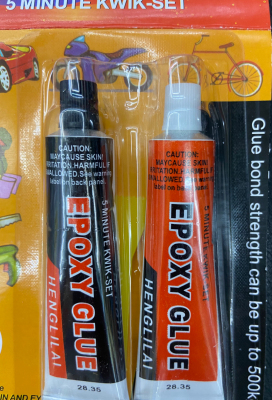 AB Glue. Epoxy Glue