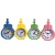 Korean Style Macaron Quartz Little Alarm Clock Children's Gift Violin Creative Wholesale Student Gift Stationery Ornaments