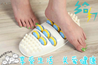 Factory Direct Sales Oval Foot Roller Foot Acupuncture Point Foot Plate Health Care Massager Foot Massage Device