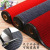 Factory Wholesale Double Stripe PVC Red Carpet Hotel Corridor Aisle Door Mat Cutting Covered with Non-Slip Coiled Material