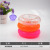 Cross-Border Amazon TPR Thread Sound Transparent Circle Molar Tooth Cleaning Rubber Ring Bite-Resistant Pet Dog Toy Supplies