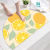 Semicircle Floor Mat Entrance Bedroom Bathroom Entrance Absorbent Non-Slip Bathroom Mat Door Mat Fan-Shaped Carpet