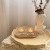 INS Style Simple Transparent Glass Candlestick Romantic Candlelight Dinner Photo Table Decoration Set Props Collection