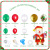 New Christmas Balloon Set Christmas Balloon Chain Garland Decoration Santa Claus Aluminum Film Balloon Set