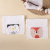Futian-Futian Pure Cotton Gauze Towel Baby Sweat Absorbing Towel Cute Cartoon Printed Sweat Towel 6 Layers High Density