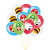 New Cartoon Mario Theme Rubber Balloons Package Mario Super Mary Hanging Flag Birthday Party Decoration