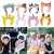 51 Labor Day Children's Headband Balloon Scan Code Push Small Gift Cartoon Animal Headband Internet Celebrity Drainage Balloon