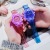 New Luminous Children's Watch Luminous Transparent Crystal Students' Watch Quartz Watch Foreign Trade Cross-Border