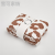 Nap Blanket Half Velvet Soft Leopard Print Blanket Wool Blanket Chenille Sofa Blanket Soft Outfit with Chenille 130*160