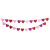 Valentine's Day Hanging Flag Valentine's Day Decorations Arrangement Happy Valentine