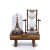 Retro Paris Tower Hourglass Decoration Creative Student Gift Astronaut Decoration Decoration Home Wood Carving Crafts