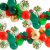 New Christmas Balloon Set Christmas Balloon Chain Garland Decoration Santa Claus Aluminum Film Balloon Set