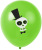 Cross-Border Halloween Skull Pumpkin Witch Bat Ghost Rubber Balloons Halloween Party Balloon Decoration