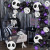 New Halloween Balloon Set Skull Bat Balloon Chain Garland Arch Set Decoration