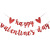 Valentine's Day Hanging Flag Valentine's Day Decorations Arrangement Happy Valentine