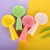 Stand-Able Plastic Creative Smiley Face Meal Spoon Rice Spoon Household Non-Stick Rice Spoon Meal Spoon Rice Spoon Meal Spoon Eat Snail Rice Noodles Spoon Meal Spoon