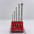 Drill 5Pc Strong Construction Drill Cement Drill Chopping Bit Drilling Bit Set round Handle Drill