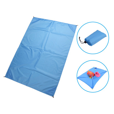 Beach Mat Outdoor Camping Portable Foldable Beach Pocket Beach Blanket Mini Waterproof Beach Mat Factory Direct Sales