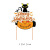 New Halloween Balloon Set ''Hanging Flag Bloody Pumpkin Cake Decorative Flag Party Decoration