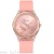 Foreign Trade Hot Sale Stylish round Transparent Butterfly Silicone Strap Women's Watch Simple Temperament Women's Watch