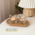 INS Style Simple Transparent Glass Candlestick Romantic Candlelight Dinner Photo Table Decoration Set Props Collection