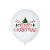 New 12-Inch Christmas MerryChristmas Balloon Christmas Tree Elk Gloves Rubber Balloons Decoration