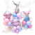 New Mermaid Theme Birthday Party Decoration Rubber Balloons Balloon Set Atmosphere Scene Setting Props