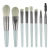 Beauty Tools Morandi 8 Pack Makeup Brush Set Face Powder Highlight Blush Eyebrow Brush Lip Brush Full Set Makeup Tools