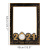 Cross-Border Hot Sale 2021 Black Gold Paper Photo Frame Beard New Year Handheld Photo Props Party Party Decoration