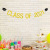 Cross-Border 2021 Graduation Season Party Decoration Garland Party Layout Doctorial Hat Banner Hanging Flag Photo Props