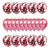 Cross-Border 12-Inch Paper Scrap Sequins Balloon Set round Metal Rubber Balloons Wedding Birthday Party Deployment and Decoration