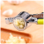 Zinc Alloy Multifunctional Garlic Press Manual Clip Walnut Meshed Garlic Device Classic Design Practical Kitchen Tools