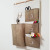 Home Imitation Linen Fabric Tissue Dispenser Hanging Storage Bag Dormitory Storage Function behind the Wall Door Multi-Layer Function Storage Bag