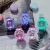 New Arrival Transparent Luminous Ins Children's Cartoon Watch Hello Kitty Cat Primary School Student Electronic Watch