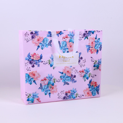 Factory Wholesale Four-Piece Color Printing Non-Woven Handbag Bedding Air Conditioning Home Textile Gift Packaging Bag Spot