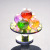 Artificial Crystal Decoration Gifts Domestic Ornaments Rotating Crafts Gift Apple Fruit Plate Ornaments