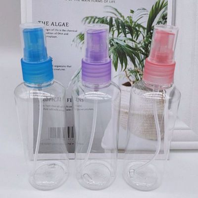 Manufacturer 100ml Plastic Bottle PET Bottle Spray Bottle Disinfectant Bottle Portable Sannitizer Replacement Bottle-Free