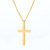 necklace Cross Border New Stainless Steel Cross Shelf Men's Necklace Titanium Steel Pendant Ornament Hot Sale Necklace