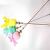Factory Wholesale Hot Cross-Border Fairy Plush Cat Teaser Colorful Bell Feather Cat Toy Pet Supplies