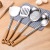 Stainless Steel Household Wooden Handle Spatula Spatula Meal Spoon Soup Spoon and Strainer Kitchen Cooking Spatula Shovel Kitchenware Set