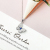 Summer Wear All-Matching New Silver Necklace Clavicle Chain Ins Elegant Female Niche Design Butterfly Style