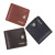 New Men's Multiple Card Slots Korean Fashion Solid Color Short Man's Wallet Factory Direct Supply Origin Supply
