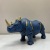 Creative Resin Craft Small Size in Silver Rhinoceros Home Decoration Modern Home Soft Decoration Craft Gift Decoration