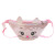 Children's Bags 2021 Autumn and Winter New Crossbody Bag Cute Cat Small Chest Bag Fashion Boys and Girls Transparent Bag Waist Bag