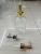 450ml Hand Sanitizer Glass Bottle, Vertical Horizontal Grain Glass Sannitizer Replacement Bottle