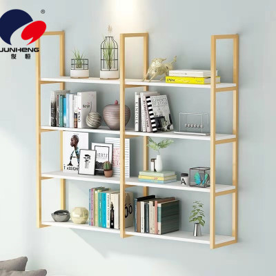 Nordic Wall Shelf Multi-Layer Wall-Mounted Partition Living Room Bookshelf Iron Art Storage Wall Mount