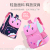 Elementary School Student Schoolbag 136 Grade Unicorn Lightweight Children Burden Reduction Spine Protection Backpack Schoolbag LZJ-3360