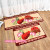 HD Loop Velvet Printing Kitchen Pad Fruit Non-Slip Mat Foot Mats Carpet Spray Printing Kitchen Fruit Combination Mat