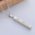 BTS Peripheral Bullet-Proof Youth League Collective Individual Titanium Steel Necklace Exo TFBoys Same Vertical Bar Necklace